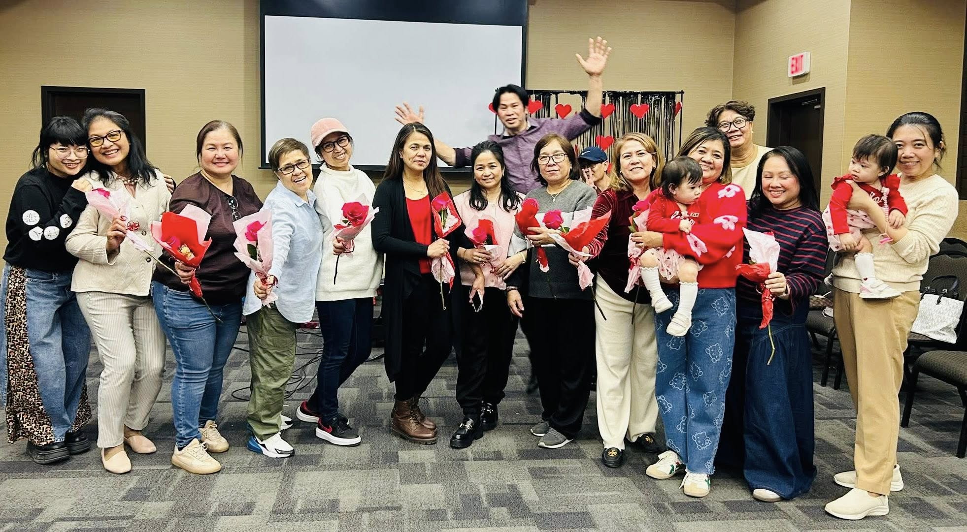 Online community worship session